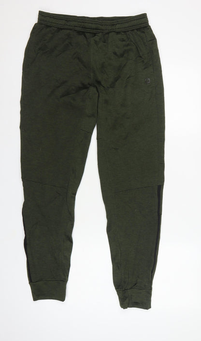 Layer 8 Men’s Green M Tapered Cuffed Sweatpants Joggers