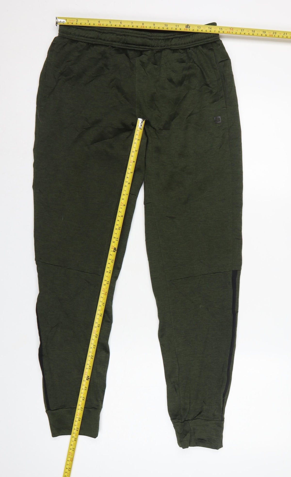Layer 8 Men’s Green M Tapered Cuffed Sweatpants Joggers