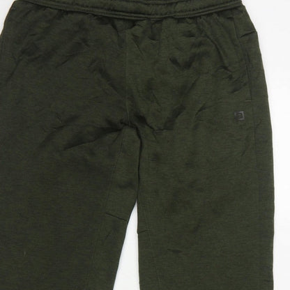 Layer 8 Men’s Green M Tapered Cuffed Sweatpants Joggers
