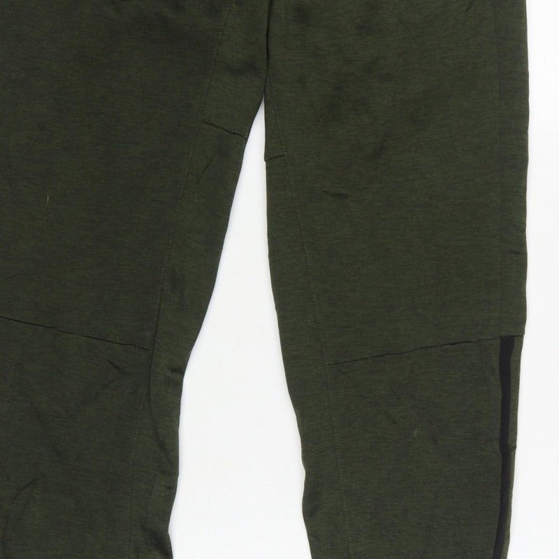 Layer 8 Men’s Green M Tapered Cuffed Sweatpants Joggers
