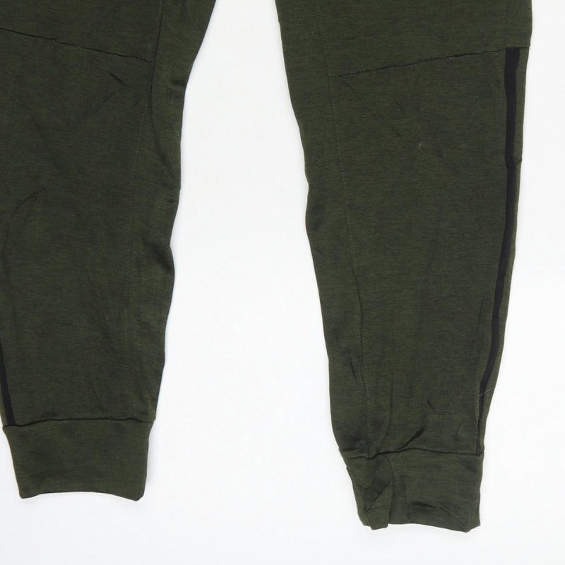Layer 8 Men’s Green M Tapered Cuffed Sweatpants Joggers