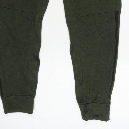Layer 8 Men’s Green M Tapered Cuffed Sweatpants Joggers