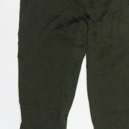 Layer 8 Men’s Green M Tapered Cuffed Sweatpants Joggers