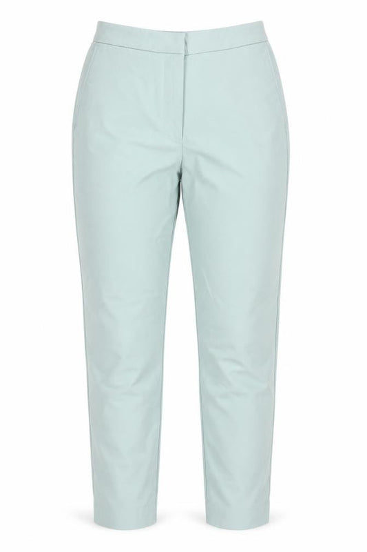Marks & Spencer Women's Light Green UK 6 X Short Tapered Trousers