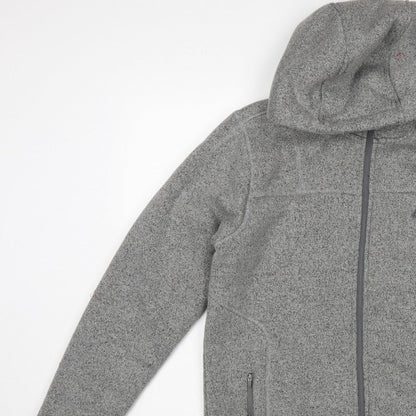 Dare 2b Men's Grey M Fleece Hooded Full Zip Outdoor Jacket