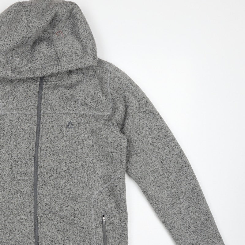 Dare 2b Men's Grey M Fleece Hooded Full Zip Outdoor Jacket