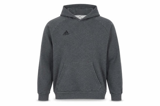 adidas Men’s Grey M Pullover Hoodie Logo Fleece Sports