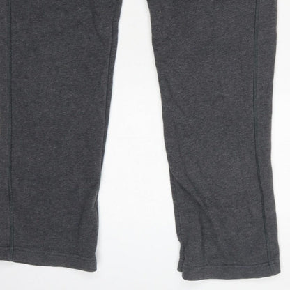 Dri Champion Men's Grey L Fleece Sweatpants Elastic Waist Logo