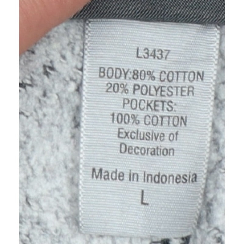 Dri Champion Men's Grey L Fleece Sweatpants Elastic Waist Logo