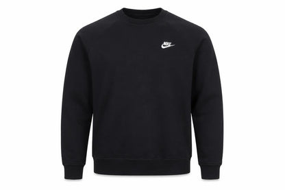 Nike Men’s Black M Pullover Crew Neck Logo Sweatshirt