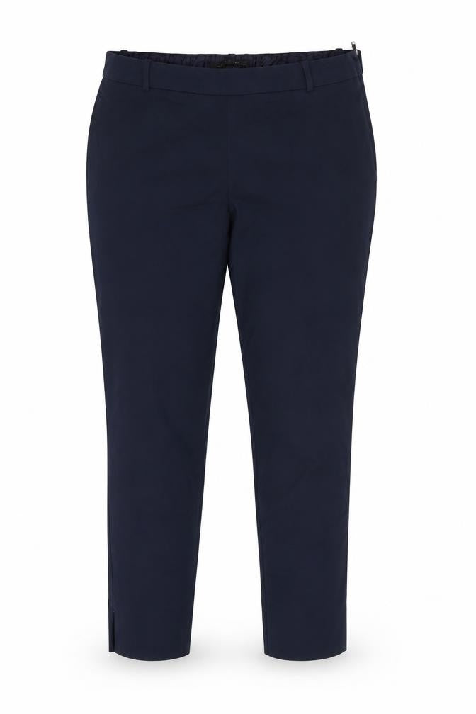 Zara Woman Navy Blue UK 16 XL Tapered Smart Dress Trousers