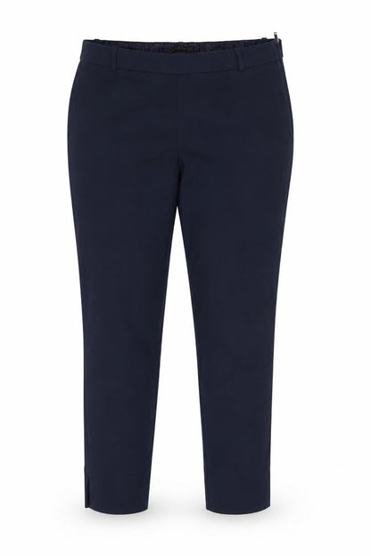 Zara Woman Navy Blue UK 16 XL Tapered Smart Dress Trousers
