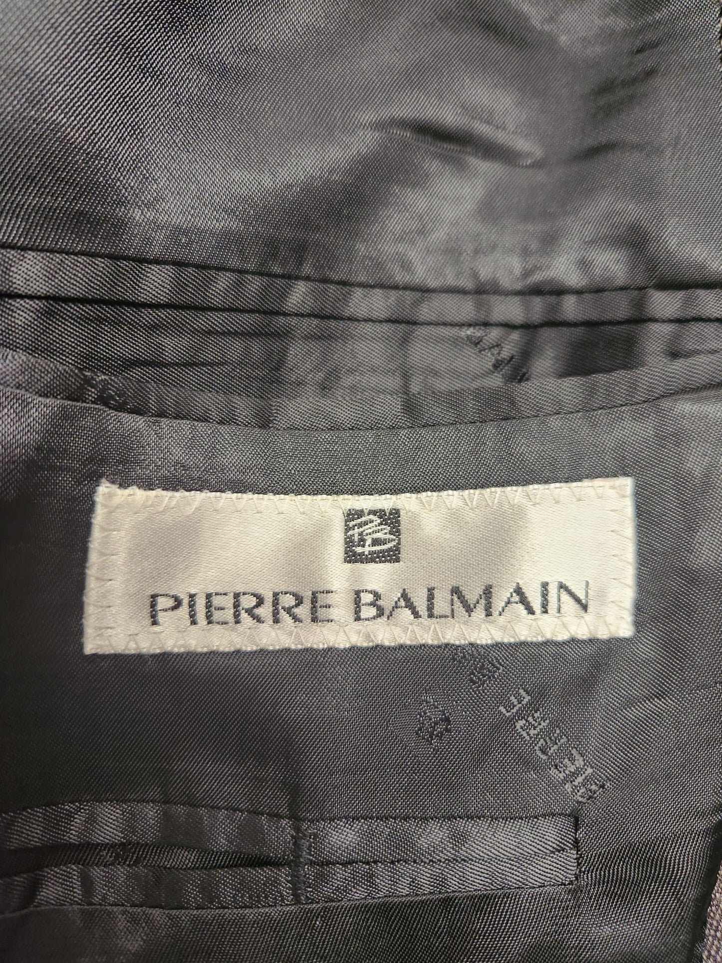 Mens UK Size M Pierre Balmain Regular Grey Suit Jacket