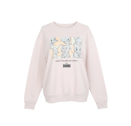Disney Dumbo Pink Sweatshirt by George for Girls Size 8-10 Years