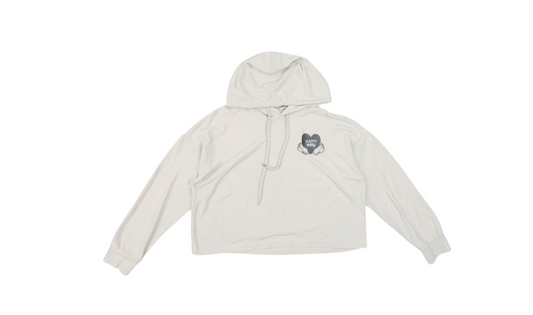 Disney Women Beige Mickey Mouse Hooded Pullover Hoodie Size M