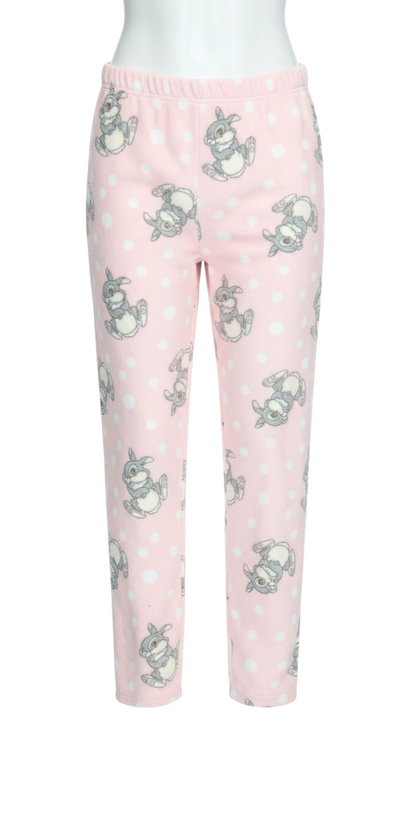 Preworn Womens Pink Polka Dot  Trousers  Size 36 in L37 in - Thumper Loungewear