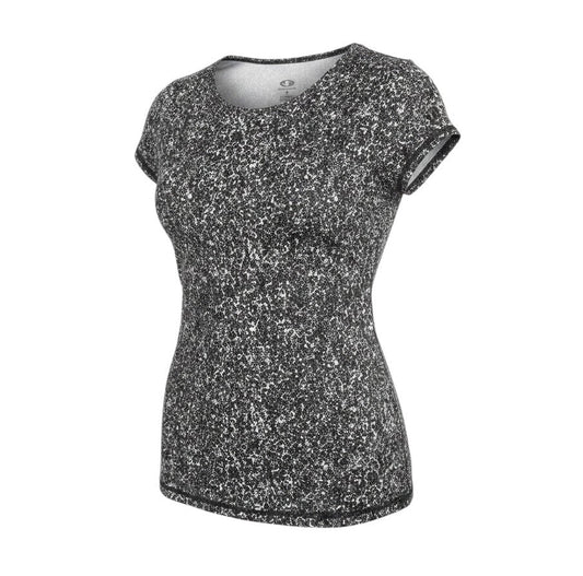 Womens UK Size S Athletic Works Black  T-Shirt