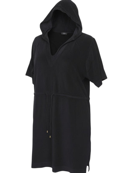 Additional view of JD Williams Women’s Black S Hooded Long Sleeve Shift Dress