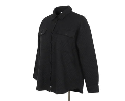 ASOS DESIGN Women’s Black Quilted Short Jacket Size 18