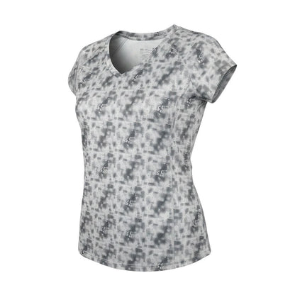 Crivit Womens Grey Camouflage  Basic T-Shirt