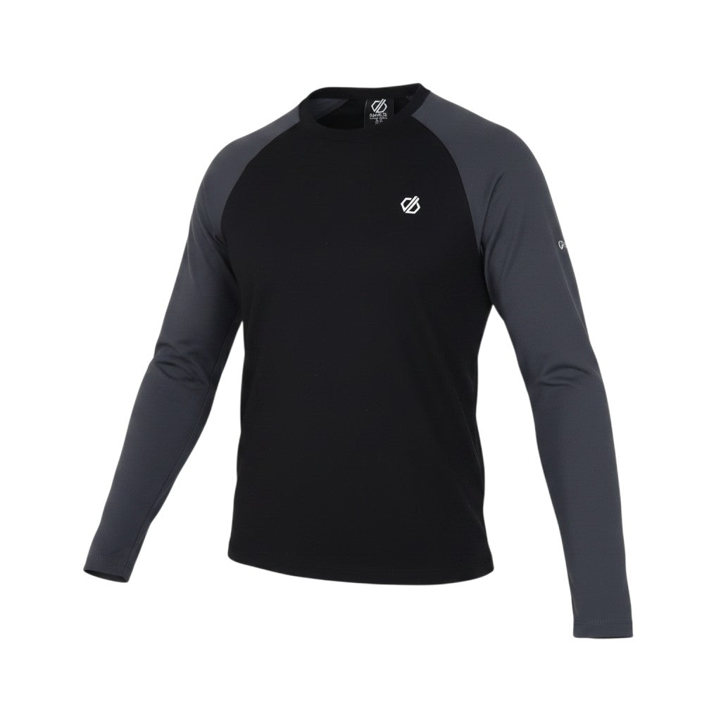 Dare 2b Womens Black Long Sleeve Polyester Active Top Size 14