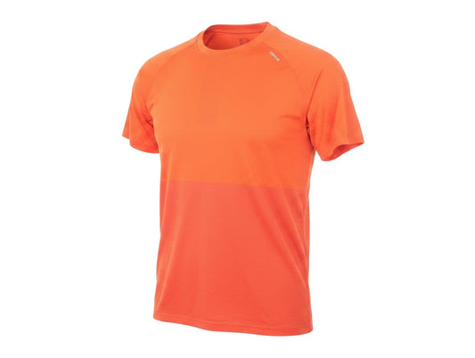 Womens UK Size M DECATHLON Orange Basic T-Shirt