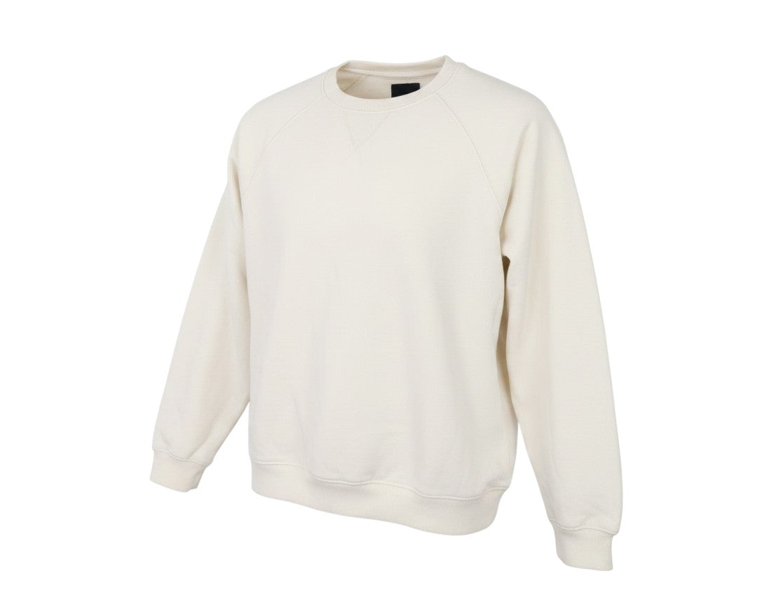 Additional view of Crew Clothing Women’s Ivory Cotton Blend Sweatshirt, size UK 14
