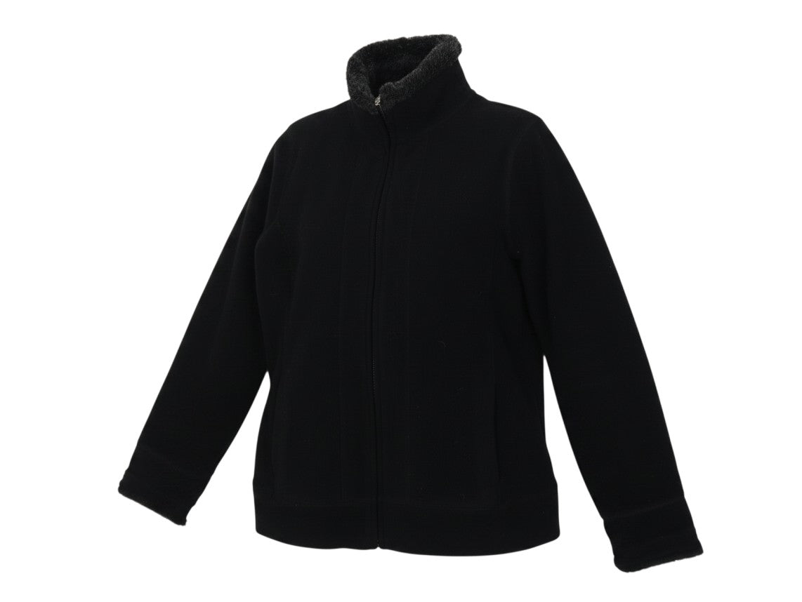 Additional view of Maine New England Women's Black Fleece Jacket, size 10