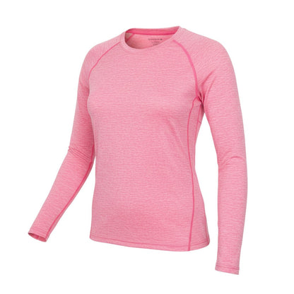 Dunnes Womens Bright Pink Long Sleeve Active T-Shirt Size M