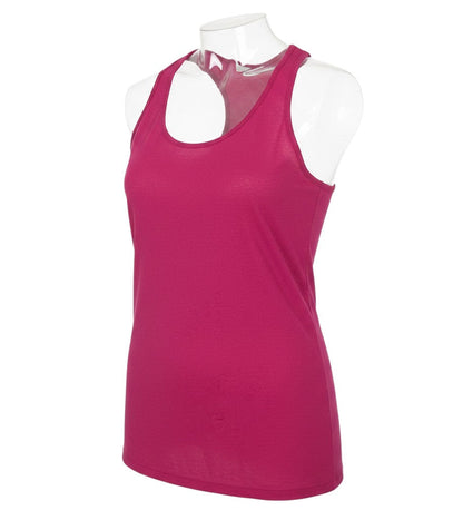 Additional view of NEXT women’s purple polyester basic tank, size UK 10, round neck pullover