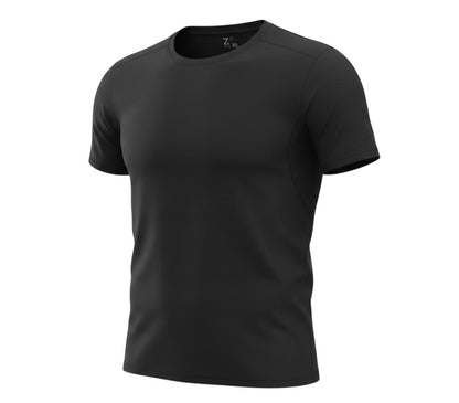 Zella Unisex Black T-Shirt L - Athletic Fit